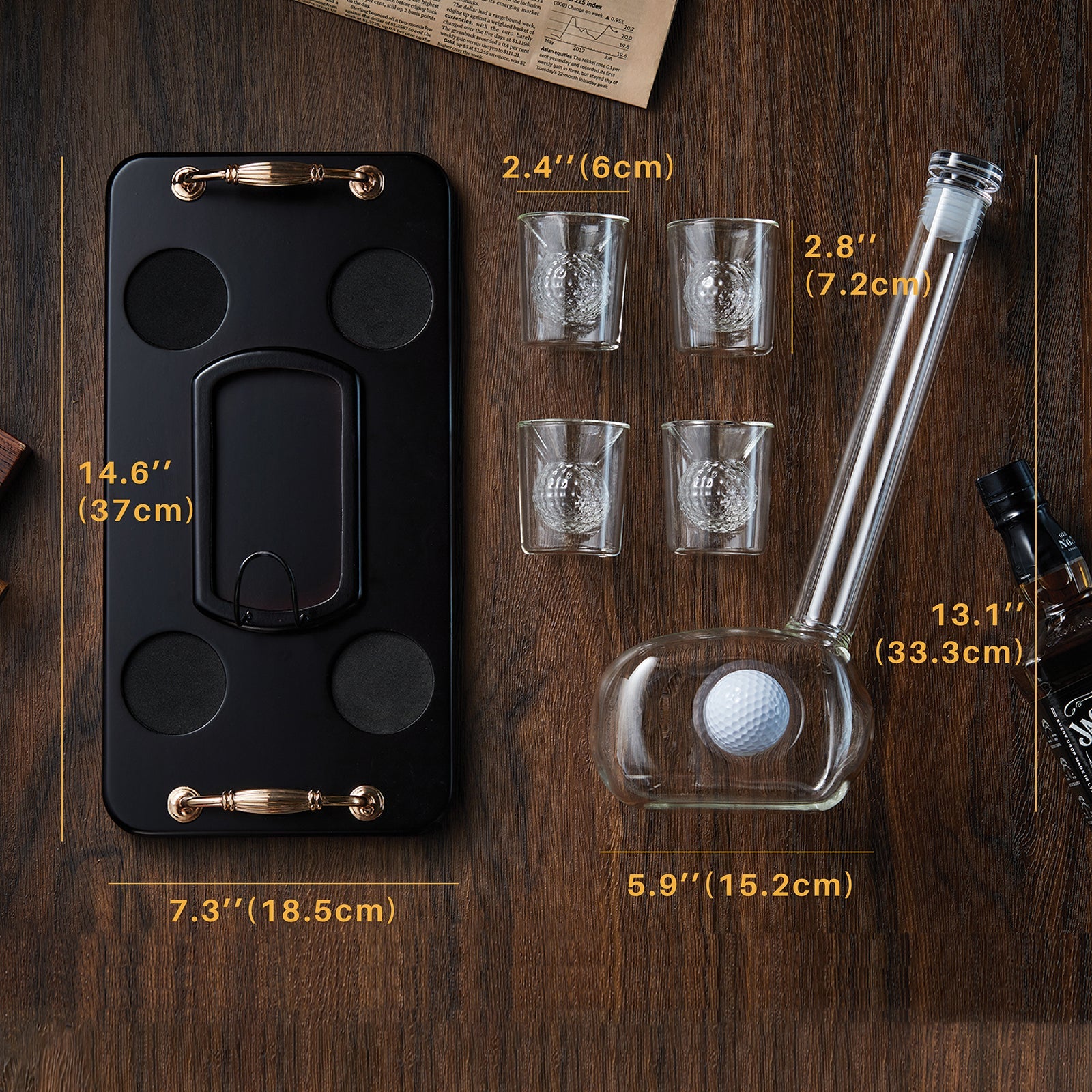 Golf Decanter Set